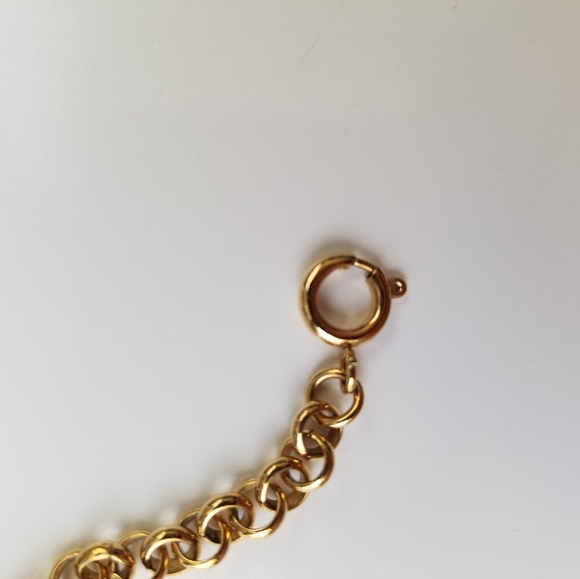 MaBoxCharm Gold Bracelet with Charms - Picture 7 of 10